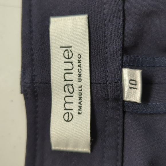Emanuel ( Emanuel Ungaro) size 10, wool blend pants - Picture 3 of 7